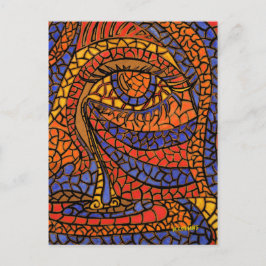 Tear Abstract Art Postcard Briefkaart