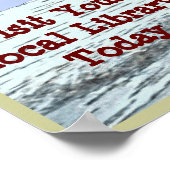 TEAR in een goed boek! Poster (Hoek)