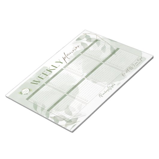 Tear Off Notitieblok Weekplanner (Schuin)