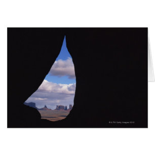 Teardrop Arch in Monument Valley, Utah