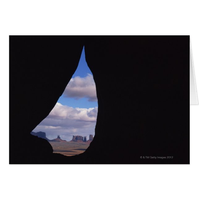 Teardrop Arch in Monument Valley, Utah (Voorkant Horizontaal)
