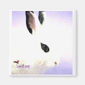 Teardrop Bunny Magneet (Voorkant)