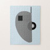 TEARDROP CAMPER TRAILER JIGSAW PUZZZLE LEGPUZZEL (Verticaal)