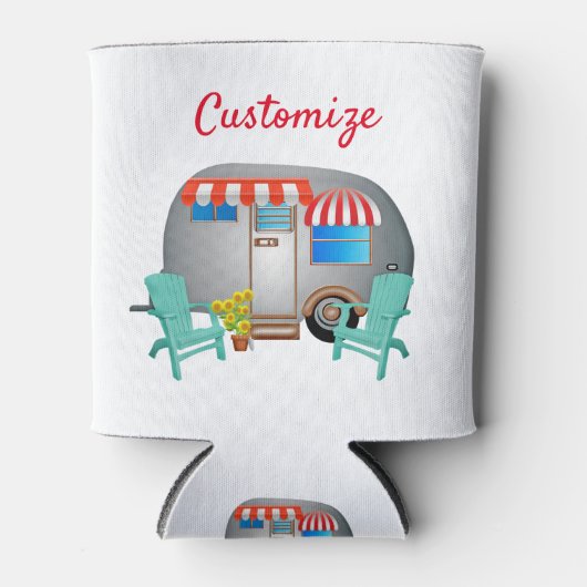 Teardrop Caravan Camper Thunder_Cove Blikjeskoeler (Voorkant)