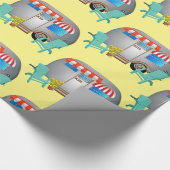 Teardrop Caravan Camper Thunder_Cove Cadeaupapier (Hoek)