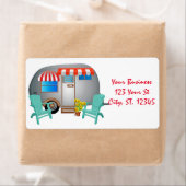 Teardrop Caravan Camper Thunder_Cove Etiket (Insitu)