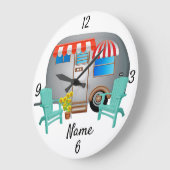 Teardrop Caravan Camper Thunder_Cove Grote Klok (Hoek)