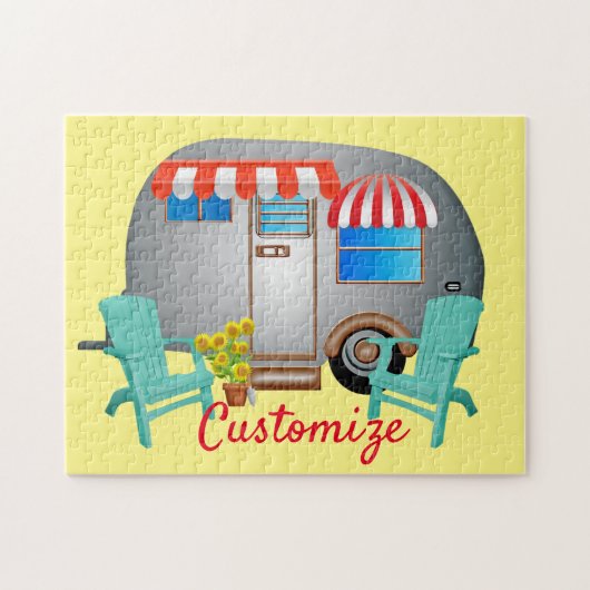 Teardrop Caravan Camper Thunder_Cove Legpuzzel (Horizontaal)