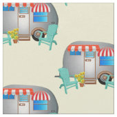 Teardrop Caravan Camper Thunder_Cove Stof (Close Up)