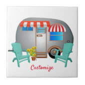 Teardrop Caravan Camper Thunder_Cove Tegeltje (Voorkant)