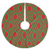 Teardrop Geometric van Cheryl Daniels Kerstboom Rok (Voorkant)