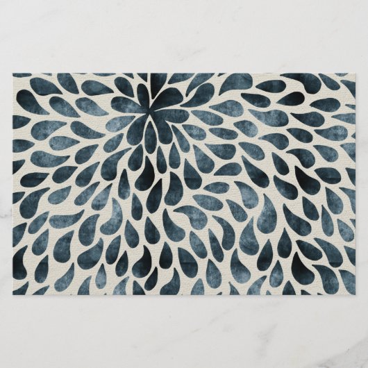 Teardrop Petals Briefpapier (Voorkant)