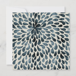 Teardrop Petals Kaart