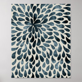 Teardrop Petals Poster