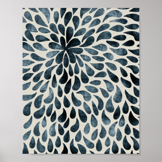 Teardrop Petals Poster (Voorkant)