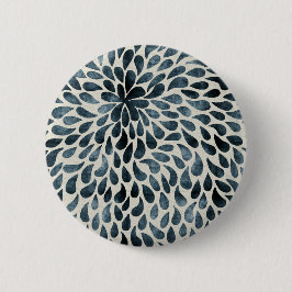 Teardrop Petals Ronde Button 5,7 Cm