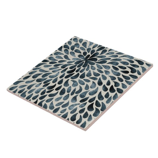 Teardrop Petals Tegeltje (Zijkant)