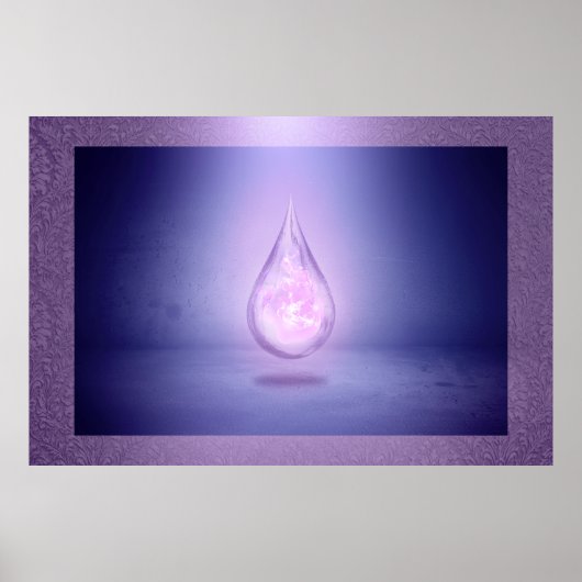 Teardrop Poster (Voorkant)