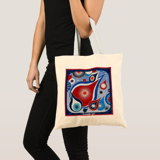 Teardrop Sky Canvas tas (Voorkant (product))