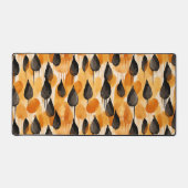 Teardrop Waterverf Patroon, Herfst Palet Bureaumat (Voorkant)