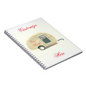 teardrop zigeunercaravan casa notitieboek (Rechterzijde)