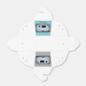 Teardrop-zigeunerkaravaan met vrolijke glamping bedankdoosjes (Uitgevouwen)