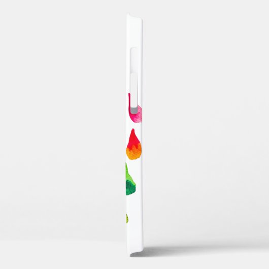 Teardruppels waterverf kleurige whimsical Case-Mate iPhone case (Achterkant / Links)