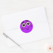 Tearful Emoji Ronde Sticker (Envelop)