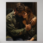 Tearful Reunion Poster - Emotioneel en ontroerend  (Voorkant)