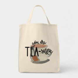Teariffische Canvas tas