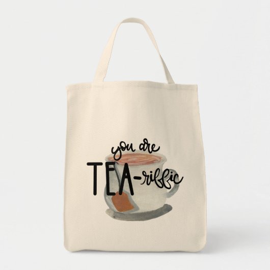 Teariffische Canvas tas (Voorkant)