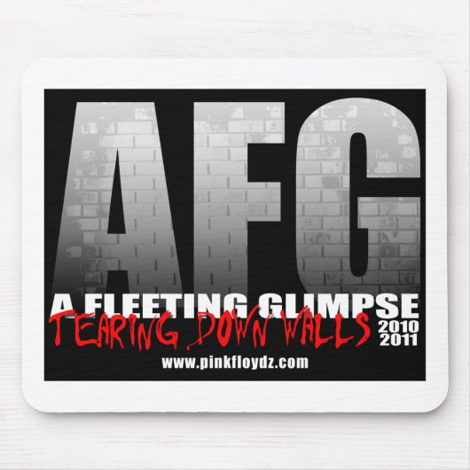 "Tearing Down Walls" Mousepad Muismat (Voorkant)