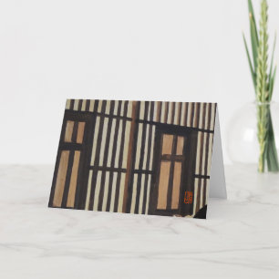 Tearoom Closeup "De Shoji-schermdeuren" Kaart