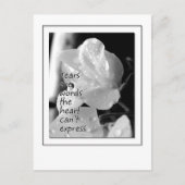 Tears Briefkaart (Voorkant)