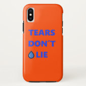 Tears Don't Lie Case-Mate iPhone Case (Achterkant)