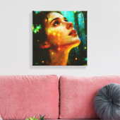 Tears of Light Canvas Afdruk (Insitu (Woonkamer))