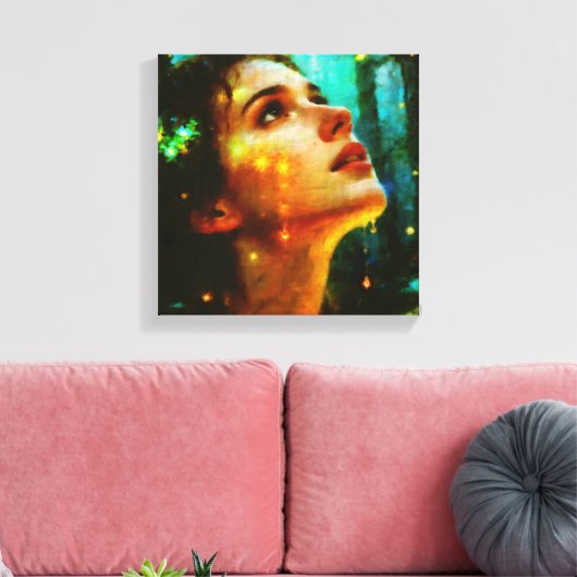 Tears of Light Canvas Afdruk (Insitu (Woonkamer))