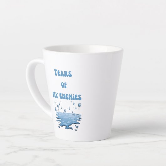 Tears of My Enemies - Humoristische Mok - Funny Gi (Linkerhoek)