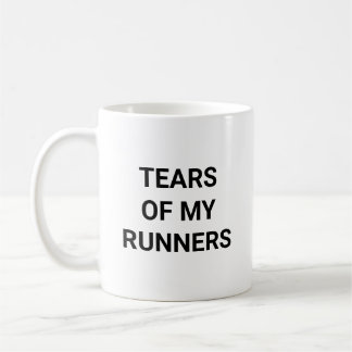 Tears Of My Runners Funny Track Running Coach Koffiemok