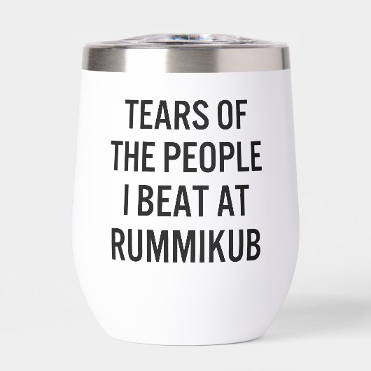 Tears of The People I Beat at Rummikub (Voorkant)