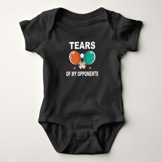 Tears Table Tennis tegenhangers pingpingpong Match Romper (Voorkant)