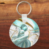 Teary Dreams Abstracte Sleutelhanger (Voorkant)