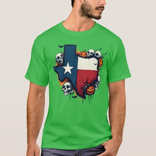 Teas Halloween vrienden T-shirt (Voorkant)