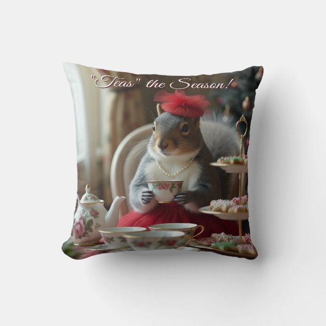 "Teas" het seizoen Kussen (Voorkant)