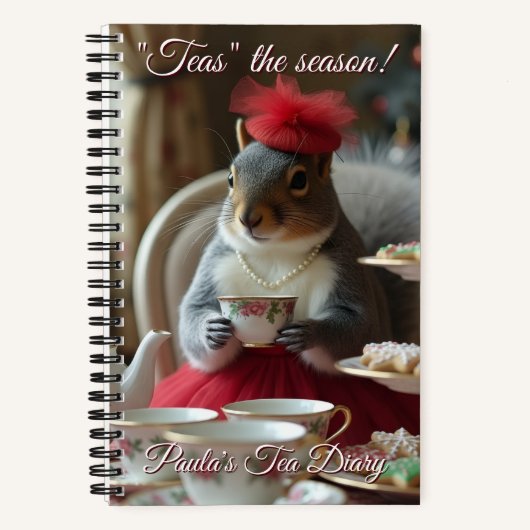 "Teas" het seizoen Notitieboek (Voorkant)