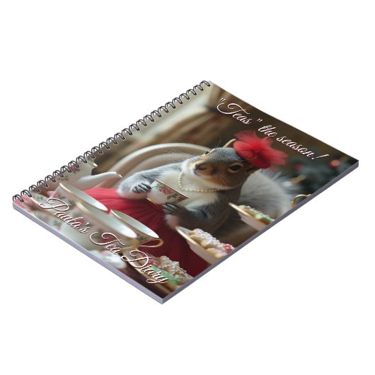 "Teas" het seizoen Notitieboek (Linkerzijde)