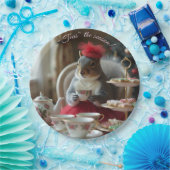 "Teas" het seizoen Papieren Bordje (Feest)