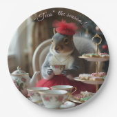 "Teas" het seizoen Papieren Bordje (Voorkant)