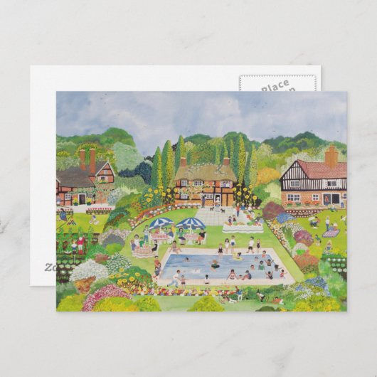 Tea's Ready Briefkaart (Voorkant / Achterkant)