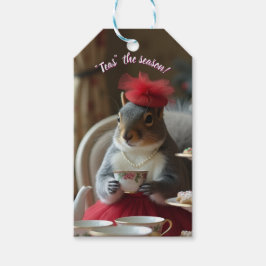 "Teas" the Season  Cadeaulabel